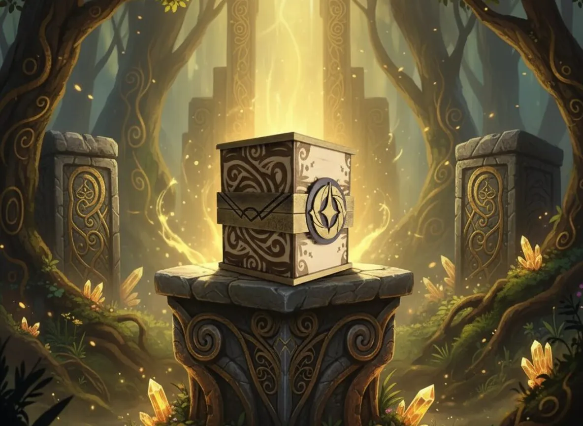 Deck box classique avec bois (125 cartes)