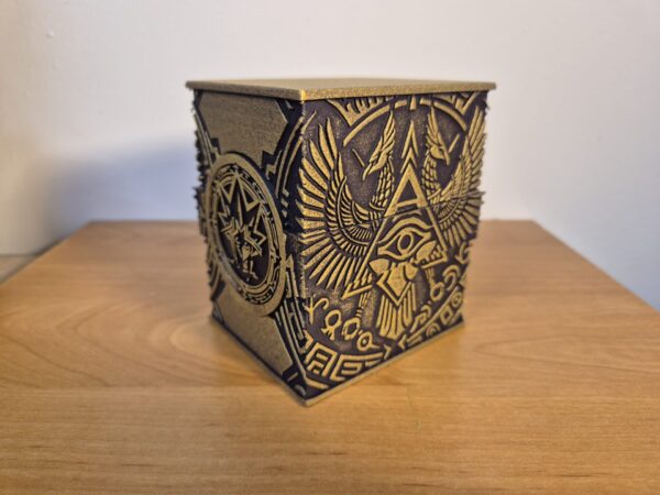 Deck box Yu-Gi-Oh! - Eye of Eternity - Inspirée de l'Égypte Antique - Jusqu'à 125 cartes sleevés – Image 7