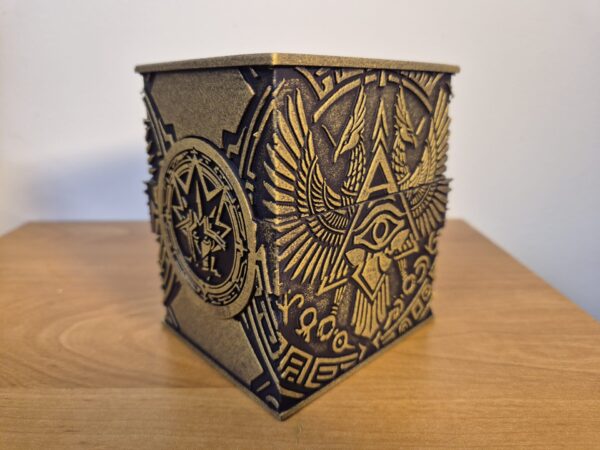 Deck box Yu-Gi-Oh! - Eye of Eternity - Inspirée de l'Égypte Antique - Jusqu'à 125 cartes sleevés