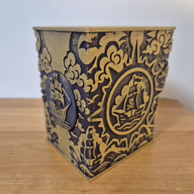 Deck Box Pirate – Boîte à cartes premium pour TCG